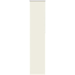 Store enrouleur occultant blanc cassé 40x210 cm largeur tissu vidaXL