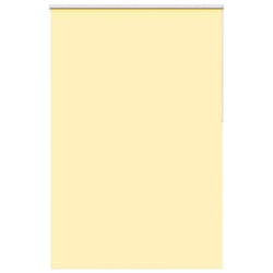 vidaXL Store enrouleur occultant jaune largeur du tissu 1466 cm store de jour et de nuit store de cuisine store 4012126