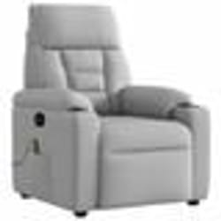 vidaXL Fauteuil de massage inclinable gris nuage tissu fauteuil de massage fauteuil fauteuil canapé fauteuil de bureau 4015561