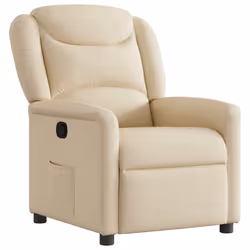 VidaXL 4015614, Tissu, Crème, mousse, 110 kg, 780 mm, 950 mm