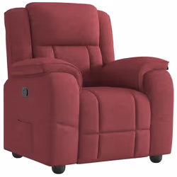 VidaXL 4015703, Tissu, Rouge, mousse, 110 kg, 960 mm, 990 mm