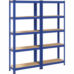 Ces étagères de rangement sont un excellent choix pour le stockage résidentiel et commercial, offrant beaucoup d'espace pour ...