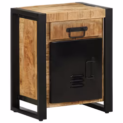 VidaXL 4013559, Fer, Bois de mango, 400 mm, 300 mm, 500 mm, 1 pièce(s)