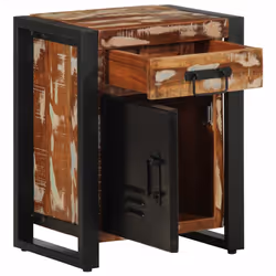 VidaXL 4013561 Table de nuit et table de chevet Multicolore