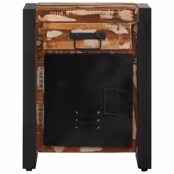 VidaXL 4013561 Table de nuit et table de chevet Multicolore - Vue supplémentaire 4