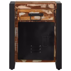 VidaXL 4013562 Table de nuit et table de chevet Multicolore - Vue supplémentaire 4