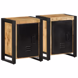 VidaXL 4013564, Fer, Bois de mango, 400 mm, 300 mm, 510 mm, 2 pièce(s)