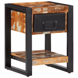 VidaXL 4013569 Table de nuit et table de chevet Multicolore - Vue supplémentaire 4