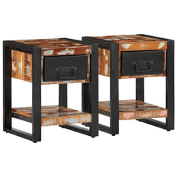VidaXL 4013570 Table de nuit et table de chevet Multicolore