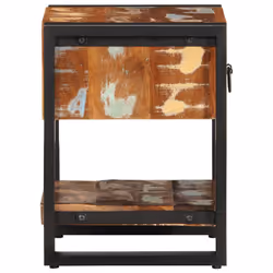 VidaXL 4013570 Table de nuit et table de chevet Multicolore - Vue supplémentaire 7