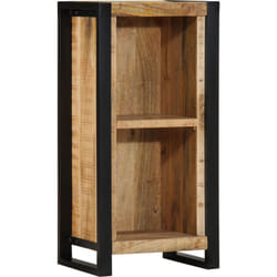 Commode de nuit 40x30x80 cm Bois massif de manguier brut Vidaxl