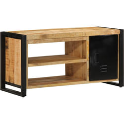 Vidaxl - Banc à chaussures 100x40x50 cm en bois de manguier brut