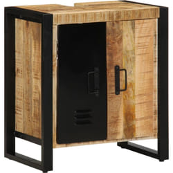 Vidaxl - Cabinet salle de bain 55x35x60 cm en bois massif