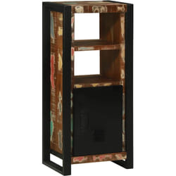 Vidaxl - Cabinet De Salle De Bain Marron Bois Massif De Récupération
