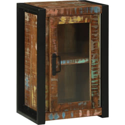 Vidaxl - Meuble mural de salle de bain Multicolore 40x30x60 cm en bois massif récupéré