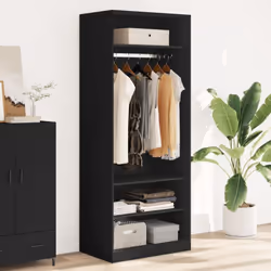Description générale Faites de l'ordre dans votre armoire et choisissez facilement votre tenue grâce à cette garde-robe au de ...