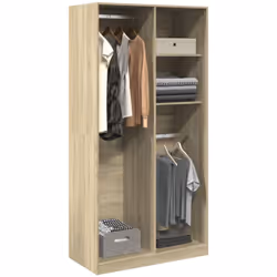 Faites de l'ordre dans votre vêtements et choisissez facilement votre tenue grâce à cette garde-robe ! Matériau robuste et du ...
