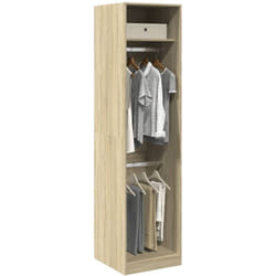 vidaXL Garde-robe Chêne sonoma 50x50x200 cm Bois d'ingénierie