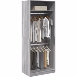 Faites de l'ordre dans votre vêtements et choisissez facilement votre tenue grâce à cette garde-robe ! Matériau robuste et du ...