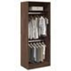 vidaXL Garde-robe chêne marron 80x50x200 cm bois d'ingénierie