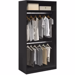 Faites de l'ordre dans votre vêtements et choisissez facilement votre tenue grâce à cette garde-robe ! Matériau robuste et du ...