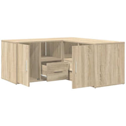 Armoire d'angle chêne sonoma 160x40x45 cm bois d'ingénierie