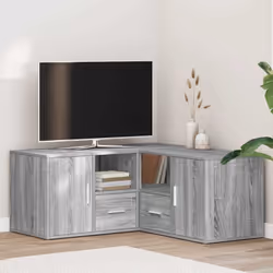 Cette armoire d'angle au design pratique est un véritable accroche-regard pour votre décoration d'intérieur. Matériau durable ...