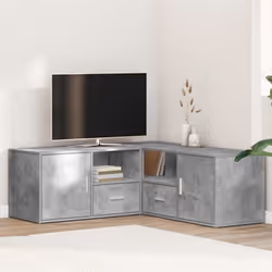 Cette armoire d'angle au design pratique est un véritable accroche-regard pour votre décoration d'intérieur. Matériau durable ...