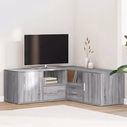 Cette armoire d'angle au design pratique est un véritable accroche-regard pour votre décoration d'intérieur. Matériau durable ...