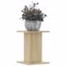 vidaXL Supports pour plantes 2 pcs chêne sonoma bois d'ingénierie