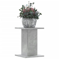 Vidaxl - Supports pour plantes 2 pcs gris béton bois d'ingénierie