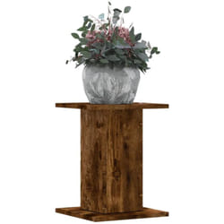 Vidaxl - Supports pour plantes 2 pcs chêne fumé bois d'ingénierie