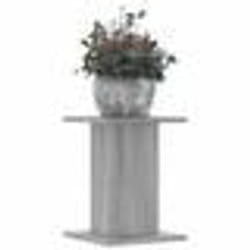 vidaXL Supports pour plantes 2 pcs sonoma gris bois d'ingénierie