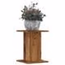 vidaXL Supports pour plantes 2 pcs vieux bois bois d'ingénierie