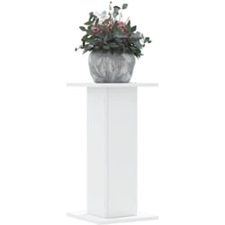 Vidaxl - Supports pour plantes 2 pcs blanc 30x30x60 cm bois d'ingénierie