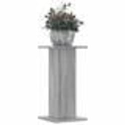vidaXL Supports pour plantes 2 pcs sonoma gris bois d'ingénierie