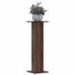 vidaXL Supports pour plantes 2 pcs chêne marron bois d'ingénierie