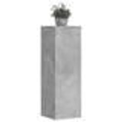 vidaXL Supports pour plantes 2 pcs gris béton bois d'ingénierie