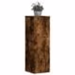 vidaXL Supports pour plantes 2 pcs chêne fumé bois d'ingénierie