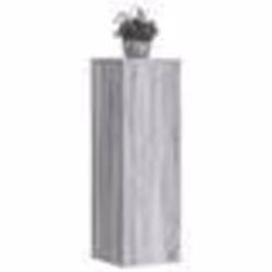 vidaXL Supports pour plantes 2 pcs sonoma gris bois d'ingénierie