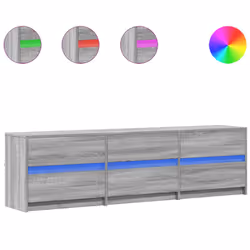 VidaXL 3307931, Gris, Bois, Bois, 70 kg, 5 kg, 1800 mm