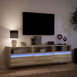 VidaXL 3307942 Support TV et centre de divertissement - Vue supplémentaire 5
