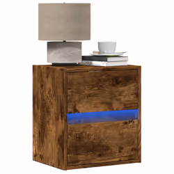 VidaXL 3307970 Table de nuit et table de chevet Chêne