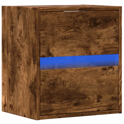 VidaXL 3307970 Table de nuit et table de chevet Chêne - Vue supplémentaire 5