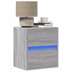 VidaXL 3307972 Table de nuit et table de chevet Chêne
