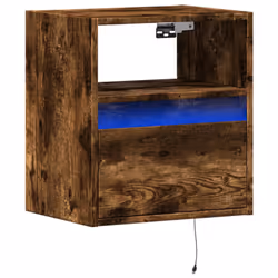 VidaXL 3307983 Table de nuit et table de chevet Chêne