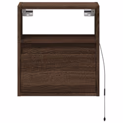 VidaXL 3307987 Table de nuit et table de chevet Chêne - Vue supplémentaire 6