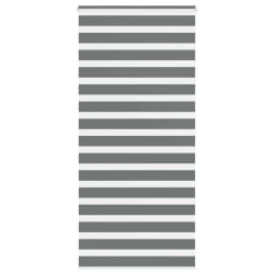 vidaXL Store Zebra - Gris foncé