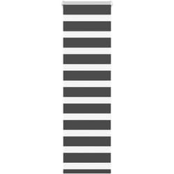 Vidaxl - Store zèbre noir 45x100 cm largeur du tissu 40,9 cm polyester
