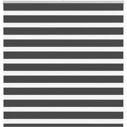 Vidaxl - Store zèbre noir 150x100 cm largeur du tissu 145,9 cm polyester